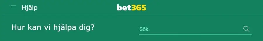 Bet365-kundtjanst