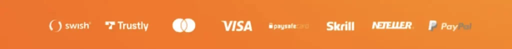 Betsson betalningsmetoder