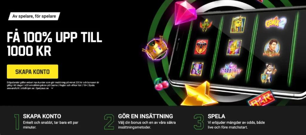 Unibet casino bonus